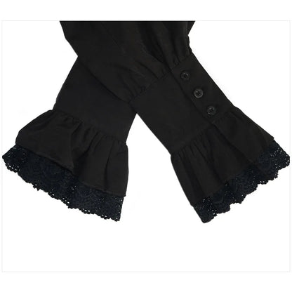 Men Medieval Vintage Prince Costume Pirate Cosplay Shirt Trench Renaissance Victorian Edwardian Men Viking Warrior Knight Outfit