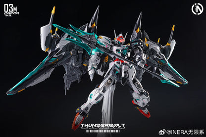 MG 1/100 Original IN ERA + MG THUNDERBOLT Mobulidae Ver Special Color RMD Assembly Model Kit Action Figures Plasitc Model Toy