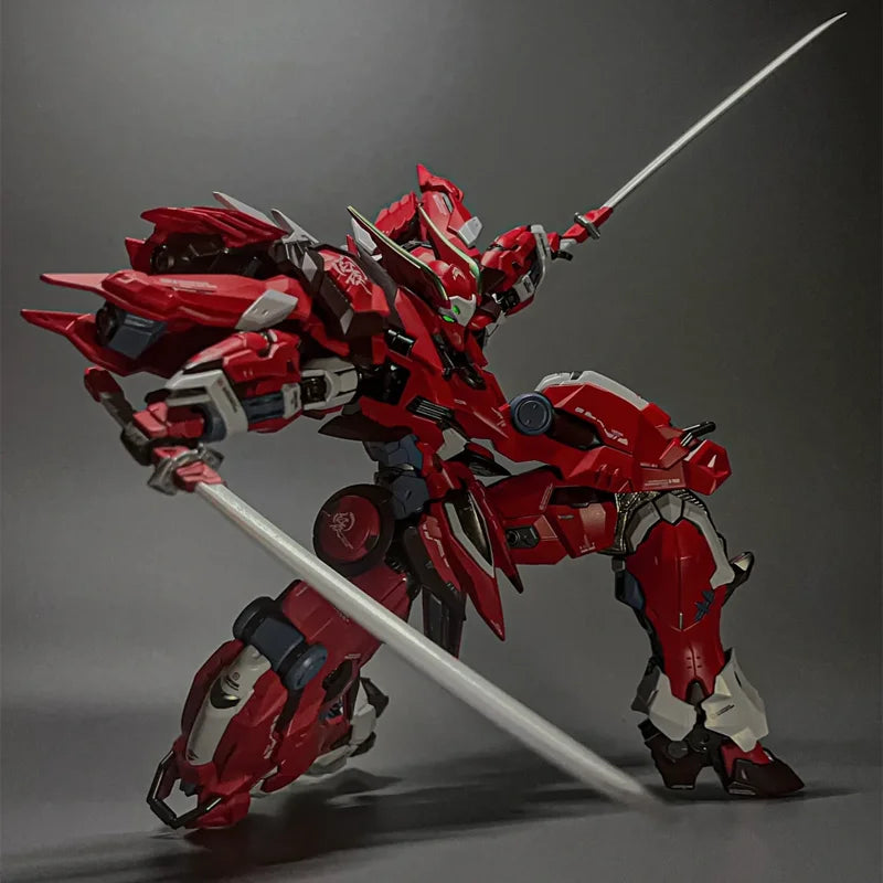 Full Armor Dussack Red Night Dedicated Machine DSK-02 Series Finished Alloy Skeleton ABS Action Figure Assembly Model Boy Gifts