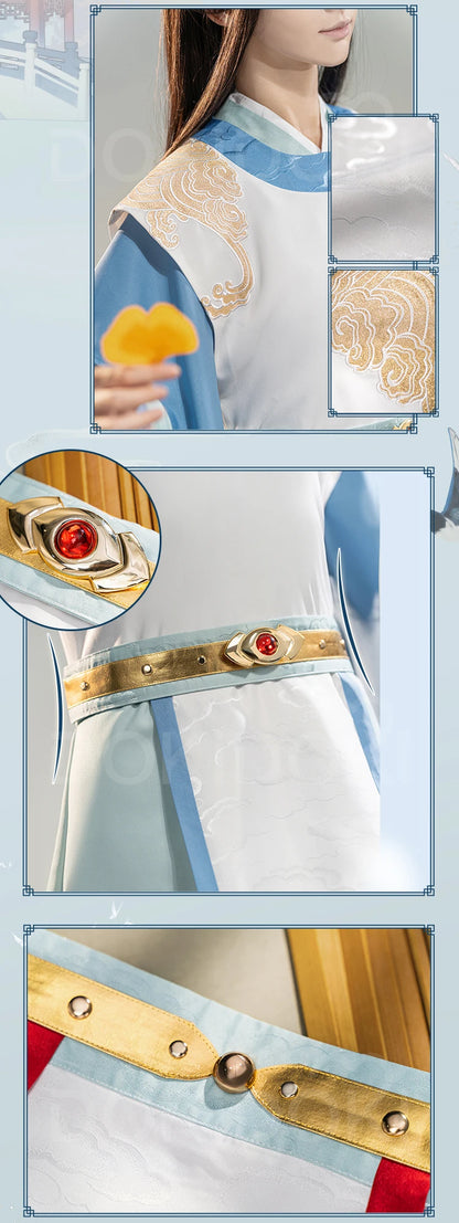 【Official】Xie Lian Cosplay Costume DokiDoki-SR Anime Heaven Official's Blessing Tian Guan Ci Fu Crown Prince