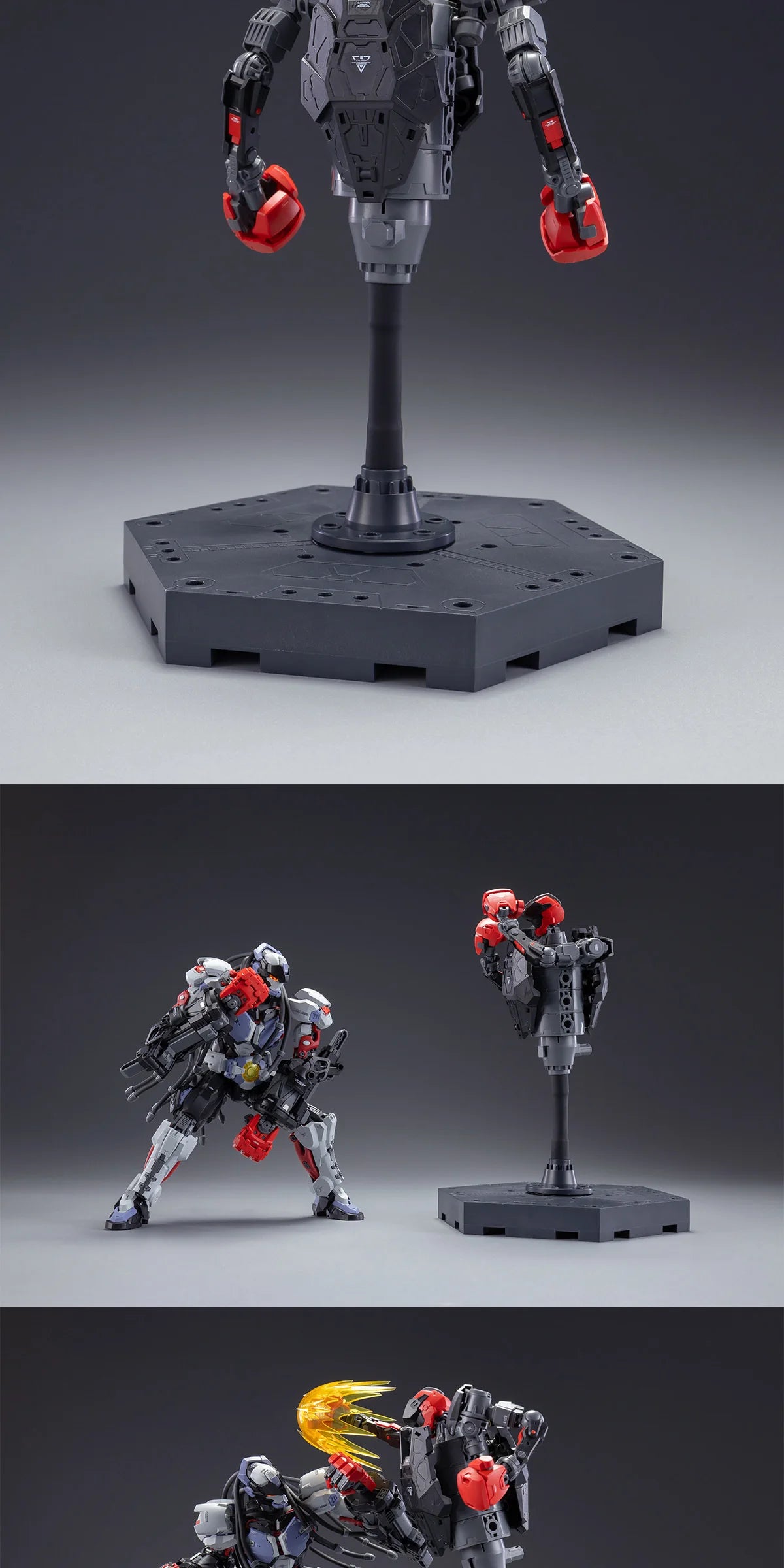 HEMOXIAN OVER ZERO 1/10 Vol.3 Boxer BAKI Assembly Model Kit Robot Action Figure PVC Toy Halloween Gift