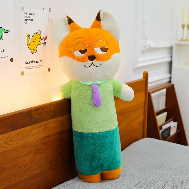 70/90/110cm Big Size Zoo Tropolis Nick Wilde Judith Laverne Hopps Disney Anime Plush Stuffed Doll Pillow Plushies Ornaments Gift