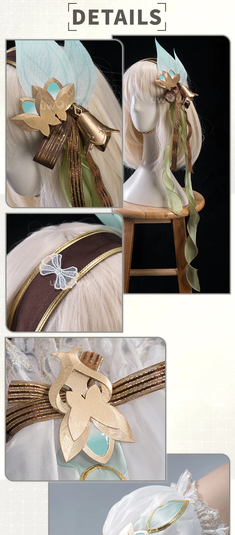 IN STOCK UWOWO Firefly Cosplay Game Honkai Star Rail Fanart Firefly Fairy Princess Cosplay Costume Halloween Costume