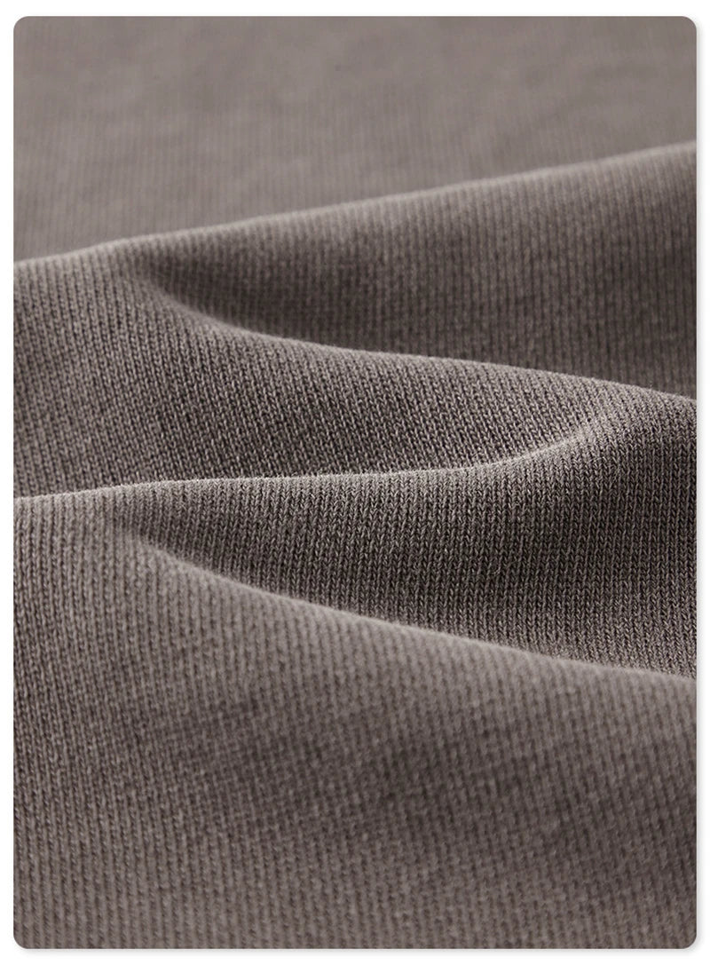 ZODF 2023 Spring Men 380gsm Washed Cotton Pants American Retro Unisex Loose Edge Oversized Straight Trousers Streetwears HY0537