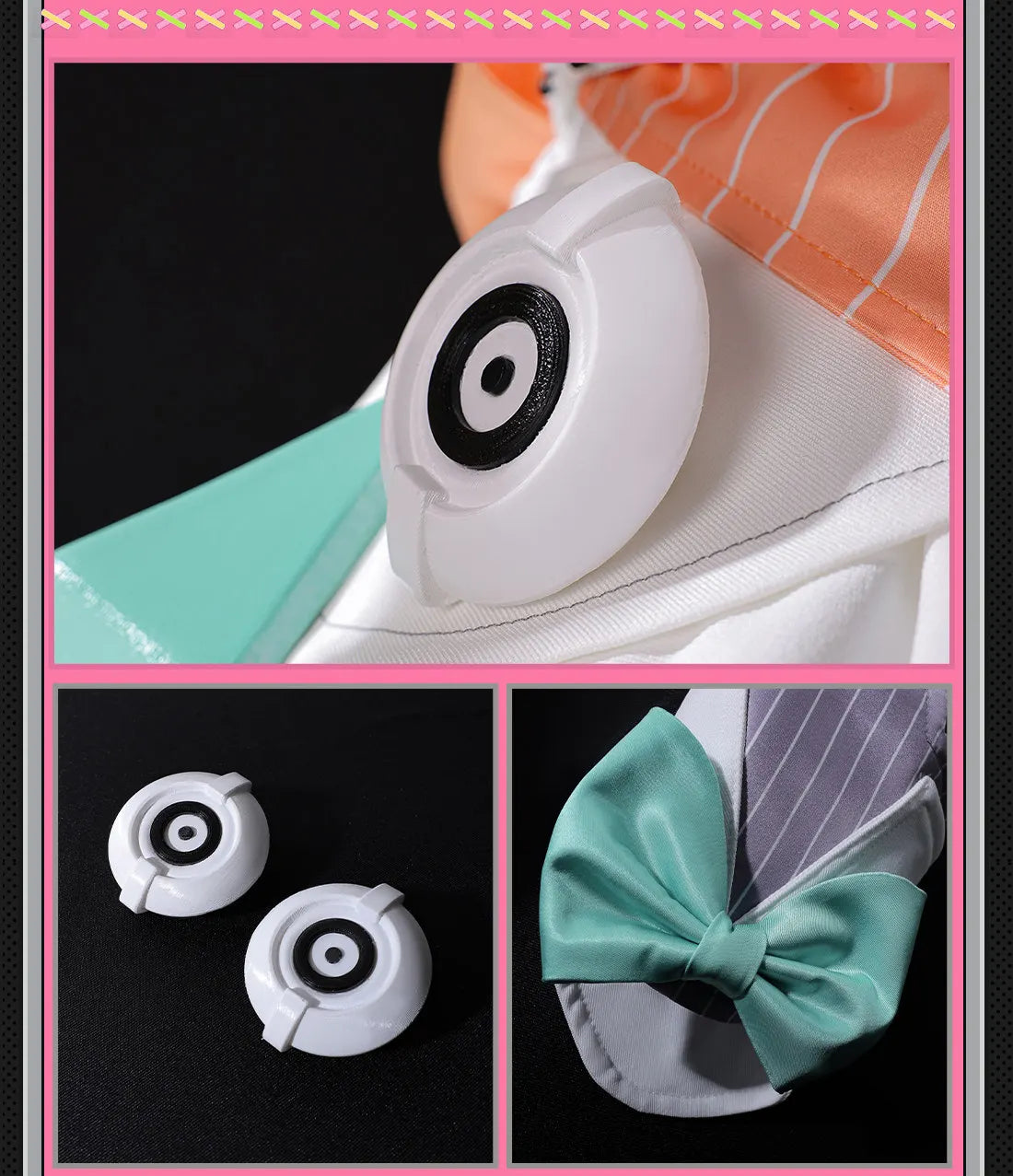 Zenless Zone Zero Aria Cosplay Costume Set Polyester