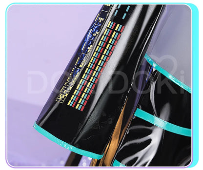 IN STOCK MIKUOO Cosplay Costume DokiDoki-R Mikuoo Cospaly Men Black Suit Costume Mikuu Christmas Cosplay