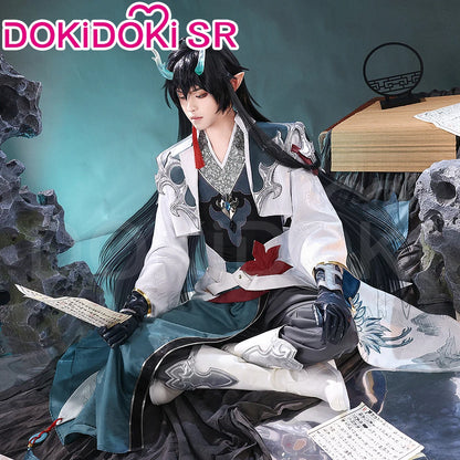 IN STOCK Dan Feng Cosplay Costume Game Honkai: Star Rail DokiDoki-SR Cosplay Imbibitor Lunae Dan Feng Men Dan Heng Halloween