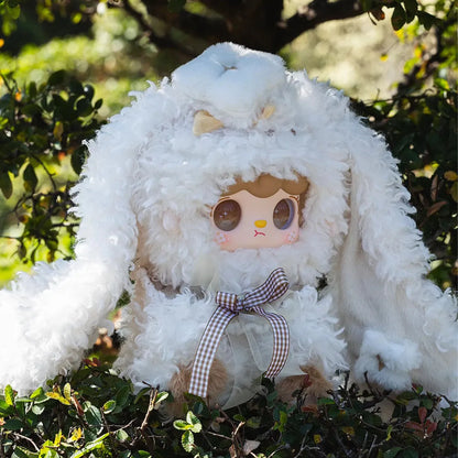 Yooki 400% Bunny'S Florall Fragments Series Vinyl Blind Box Doll Accompany Soft Plush Doll Mystery Box Desktop Ornament Toy Gift