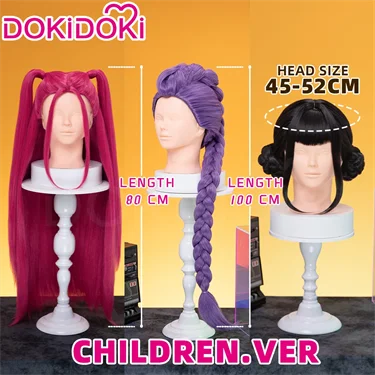 【Last Batch】IN STOCK Miraa Rumii Cosplay Costume【110-150】DokiDoki-N Halloween Family Girls Black Golden Suit Plus Size