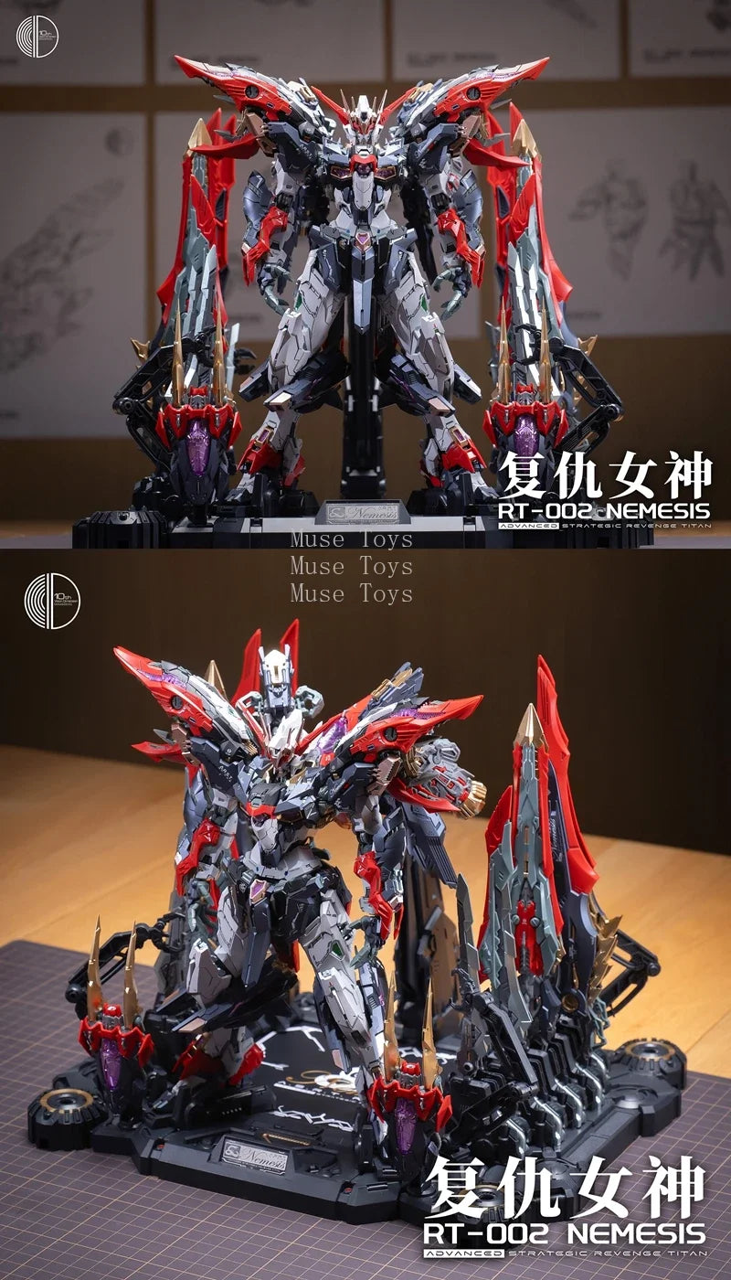 Infinite Dimension Strategic Revenge Titan RT-002 Nemesis 1/100 Scale Assembly Action Figure Model Toy Valentine’s Day