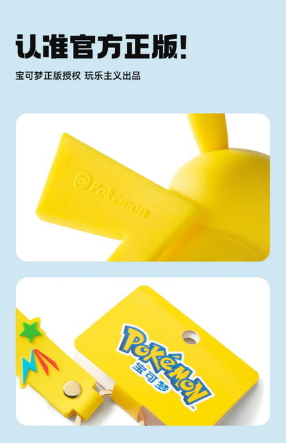 Genuine Pokemon Morpeko Keychain Gengar Meowth Cubone Jigglypuff Mimikyu Anime Action Figure Toy Keyring Fragrance Pendant Gift