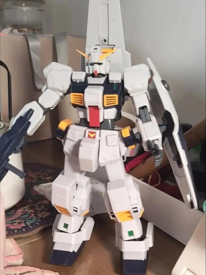 MZ Model MG 1/100 TR-1 HAZEL RX-121-1 Mech Assembly Model Kit Action Figures Robot Figurine Plastic Model Toys