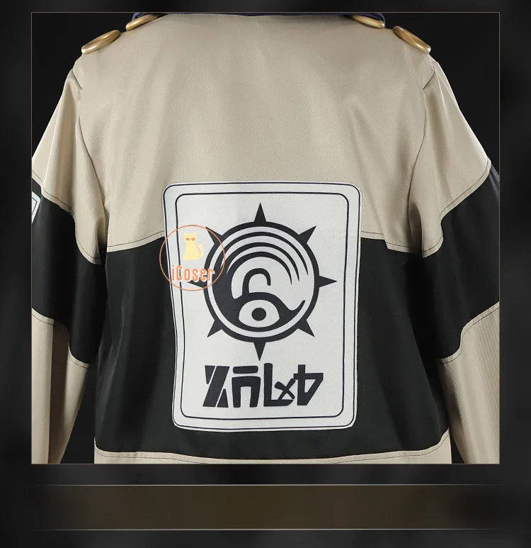 Anime Gachiakuta Tamsy Caines Cosplay Costume Wig Uniform Jacket Halloween Party for Women Men Festival Role Play Outfit Props