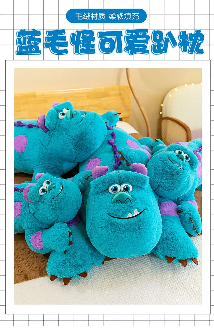 135cm Disney Large James P. Sullivan Stuffed Toys Monsters University Inc. Plush Dolls Kawaii Pillow Hugs With Anime Ornamental