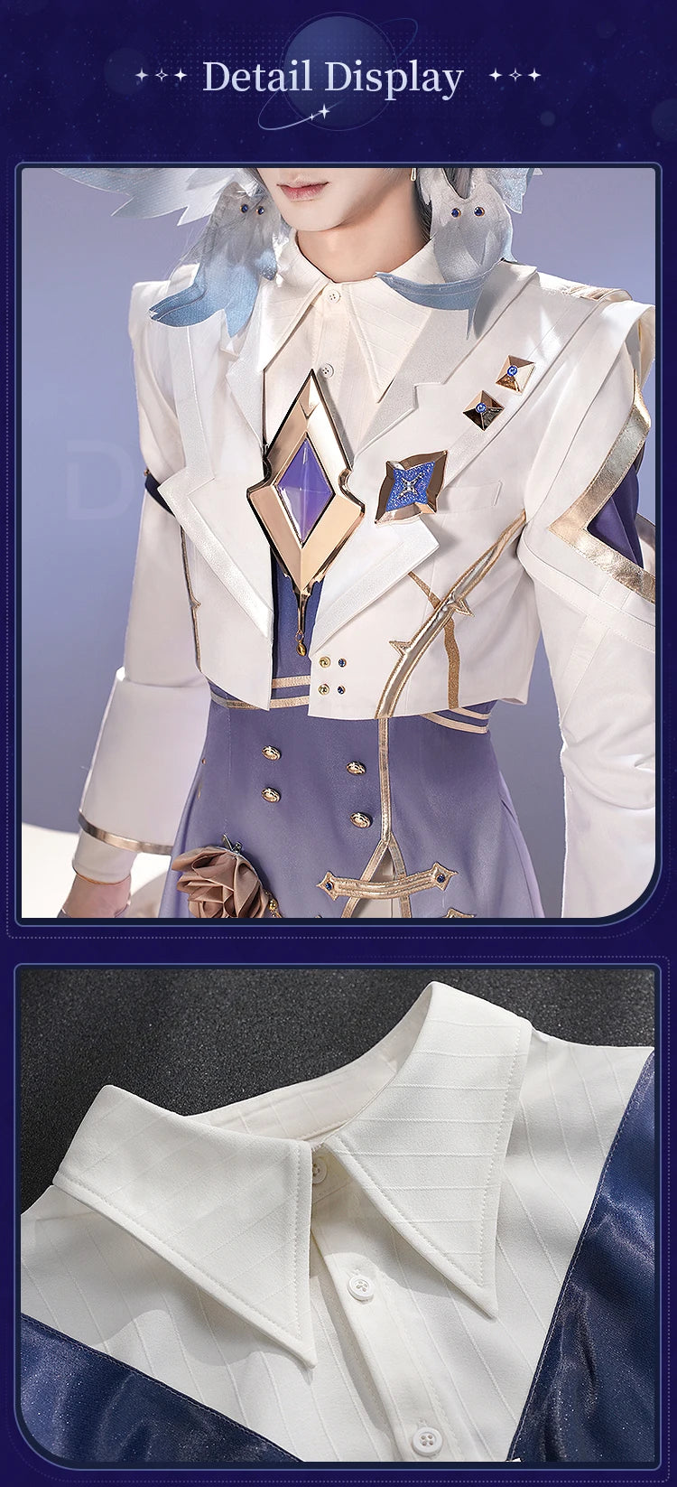 Sunday Doujin Cosplay Costume Game Honkai: Star Rail Cosplay DokiDoki-SR Men HSR Sunday The Glorious Mysteries Halloween Cosplay