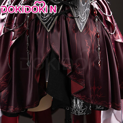IN STOCK Abyss Lord MC Hunter Game Love and Deepspace【XS-3XL】DokiDoki-N Red Dress Qinche Sylus Cosplay Plus Size
