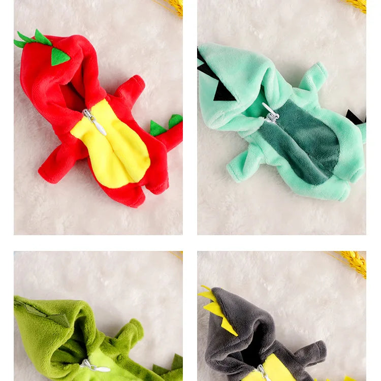 New Cute Dinosaur Animal Monster Doll Clothes For Ob11 obitsu 11 Molly Gsc 1/12 BJD Doll Accessories Clothing BJD Baby Clothes