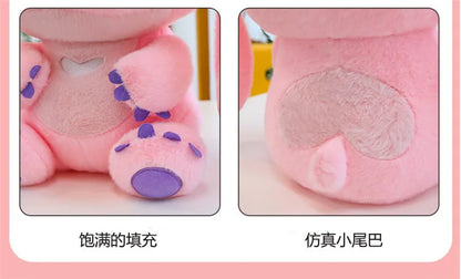 80cm Large Big Size Disney Stitch Sleeping Cute Anime Plush Stuffed Doll Room Plushies Pillow Ornaments Children's Holiday Gifts