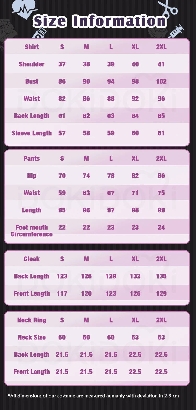 IN STOCK Kitagawa Marin Cosplay Costume Anime【S-2XL】DokiDoki-R Women Halloween Costume Marin Angel Haniel Cosplay Plus Size