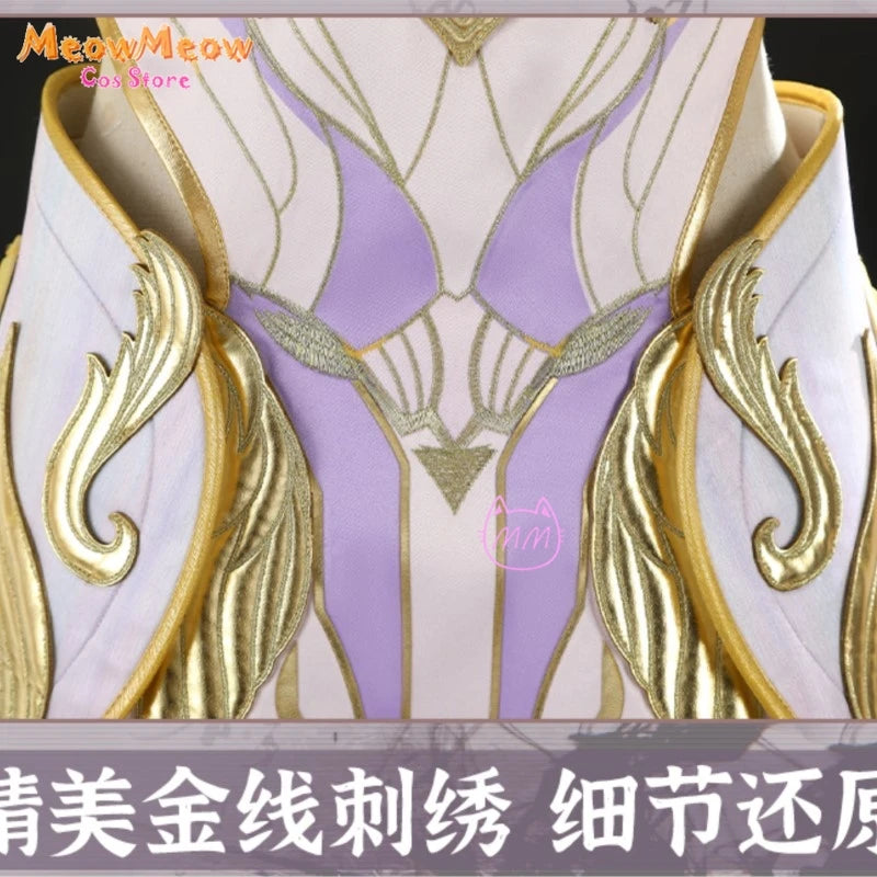 Soul Land Qian Renxue Cosplay Costume Set Polyester