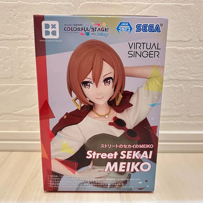 Bandai SEGA Hatsune Miku Kaito Meiko Megurine Luka Kagamine PVC Figures - MEIKO