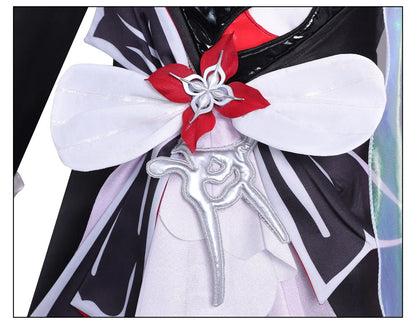 Honkai Star Rail Evernight March 7th Cosplay Costume Wig Dress Earrings Headwear Mysterious Foreign Guest Halloween Party Women