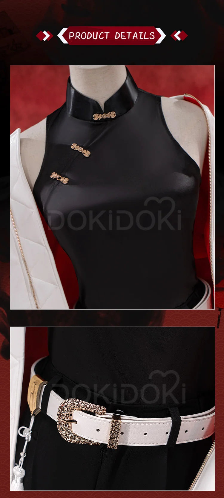 Tao Cosplay Costume Manga Gokurakugai Cosplay DokiDoki-R Women Costume Tao Cosplay