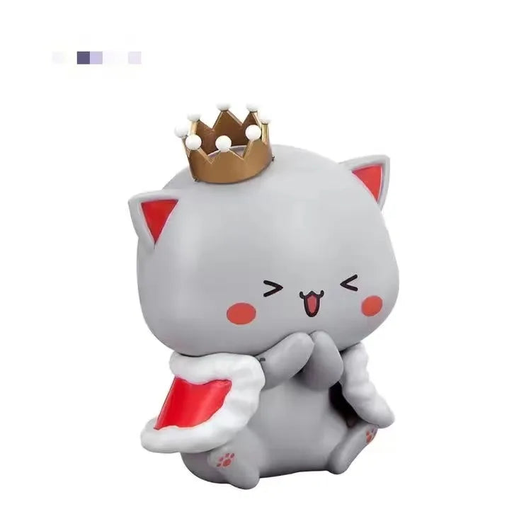 Peach Cat V2 Blind Box Cartoon Anime Figure Doll Trendy Toy Cute Pvc Desktop Room Ornament Decoration Collect Gift Mystery Box