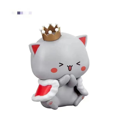 Peach Cat V2 Blind Box Cartoon Anime Figure Doll Trendy Toy Cute Pvc Desktop Room Ornament Decoration Collect Gift Mystery Box