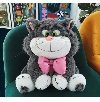 50/60/80cm Super Big Size Lucifer Disney Kawaii Anime Plush Stuffed Doll Cartoon Decoration Plush Pillow Children's Holiday Gift