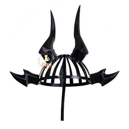 Arknights Eblana Dublinn Cosplay Costume Necrass Uniform Jacket Headwear Earrings Halloween Party for Women Girls Props iCoser