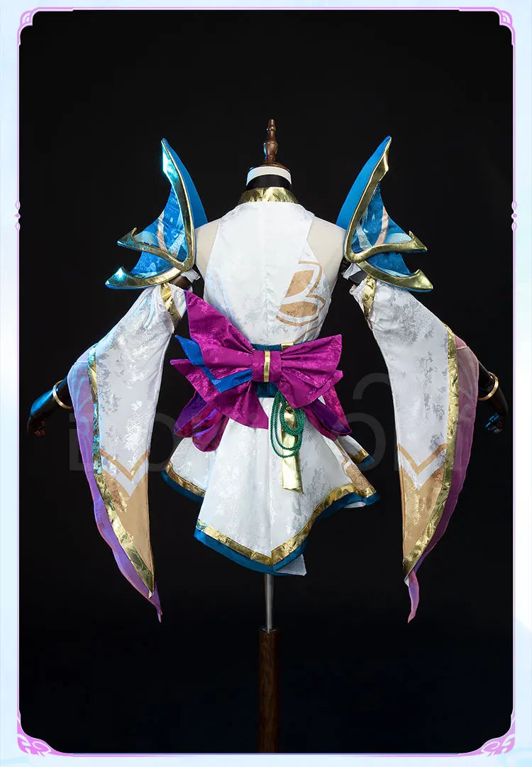 Lux Luxannaa Cosplay Costume Game DokiDoki-R Women Spirit Blossom Costume Lux Cosplay Dress Halloween