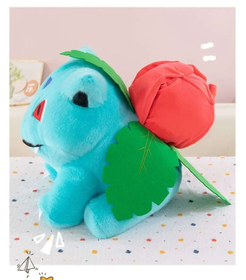 45CM Pokemon Bulbasaur Plushies Cartoon Anime Peluche Kawaii Comfortable Soft Doll Children Cushion Room Decoration Toy Gift