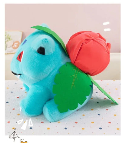 45CM Pokemon Bulbasaur Plushies Cartoon Anime Peluche Kawaii Comfortable Soft Doll Children Cushion Room Decoration Toy Gift