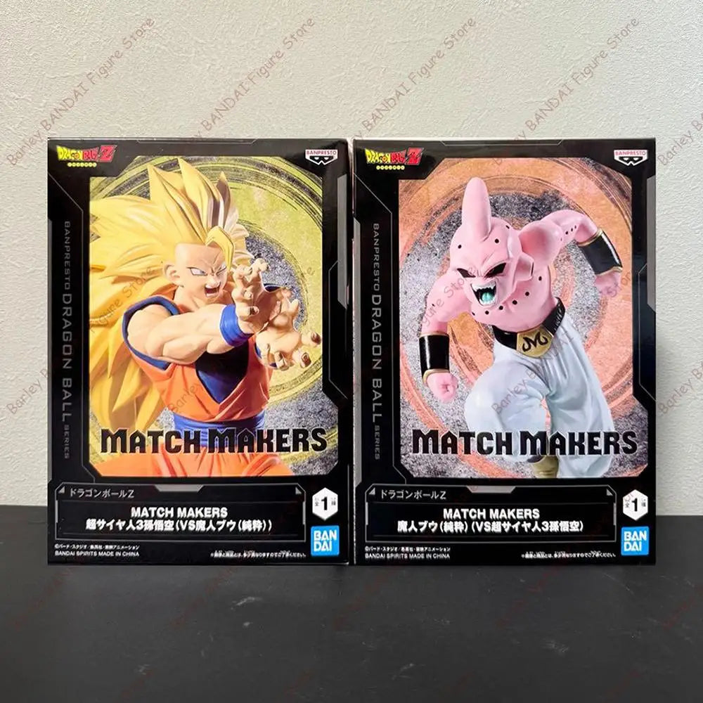 Banpresto Dragon Ball Z Super Saiyan 3 Son Goku VS Majin Buu 16cm PVC Model