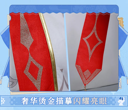 Genshin Impact Dahlia Cosplay Costume Wig Uniform Cloak Jacket Hat New Skins Outfit Halloween Party Women Men Role Play iCoser