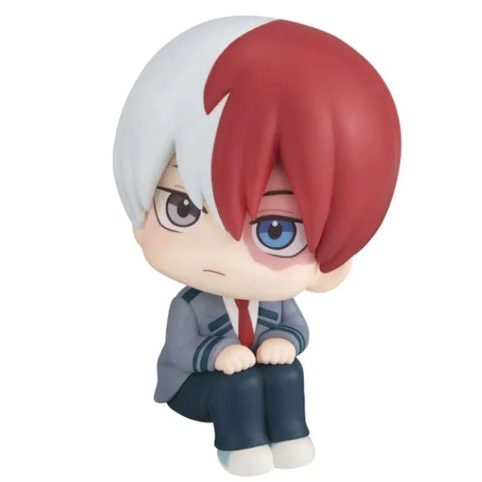 Chibi Super Cute Academy Izuku Midoriya / Katsuki Bakugo / Shoto Todoroki PVC Figurine, Collectible Toy Series Model