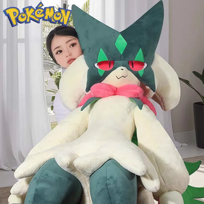 80/170cm Super Big Size Meowscarada Pokemon Anime Plush Stuffed Doll Kawaii Plushies Room Large Pillow Children's Holiday Gift