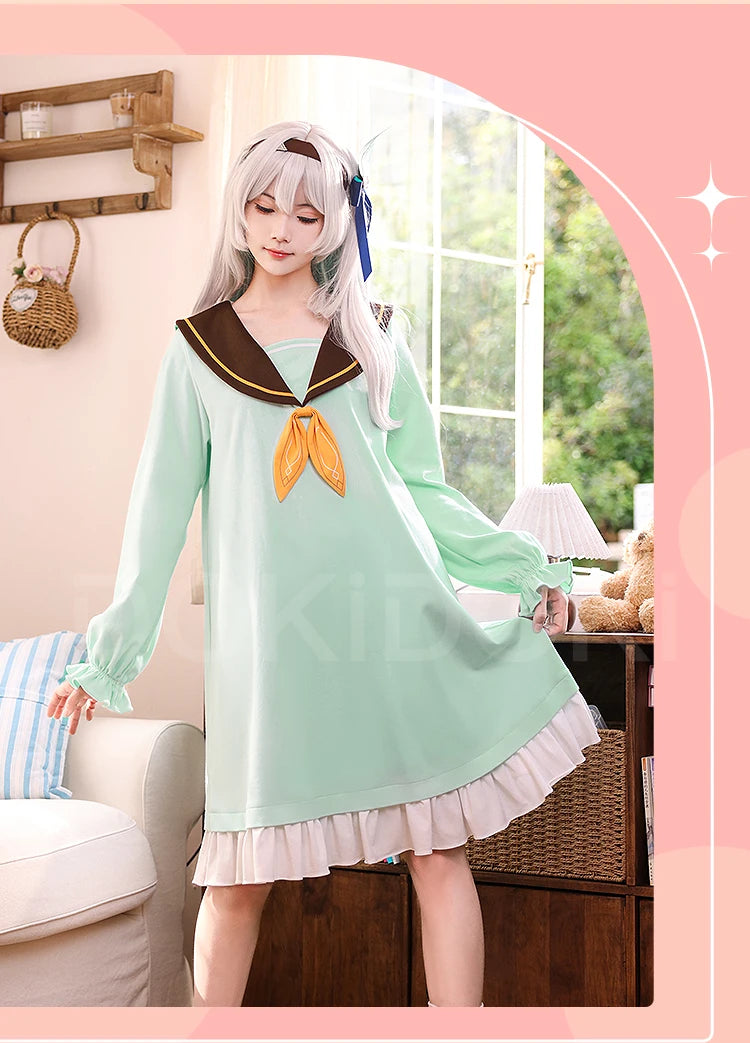 IN STOCK Robin Firefly Doujin Cosplay Costume Game Honkai: Star Rail DokiDoki-SR Women Summer Cute Pajamas
