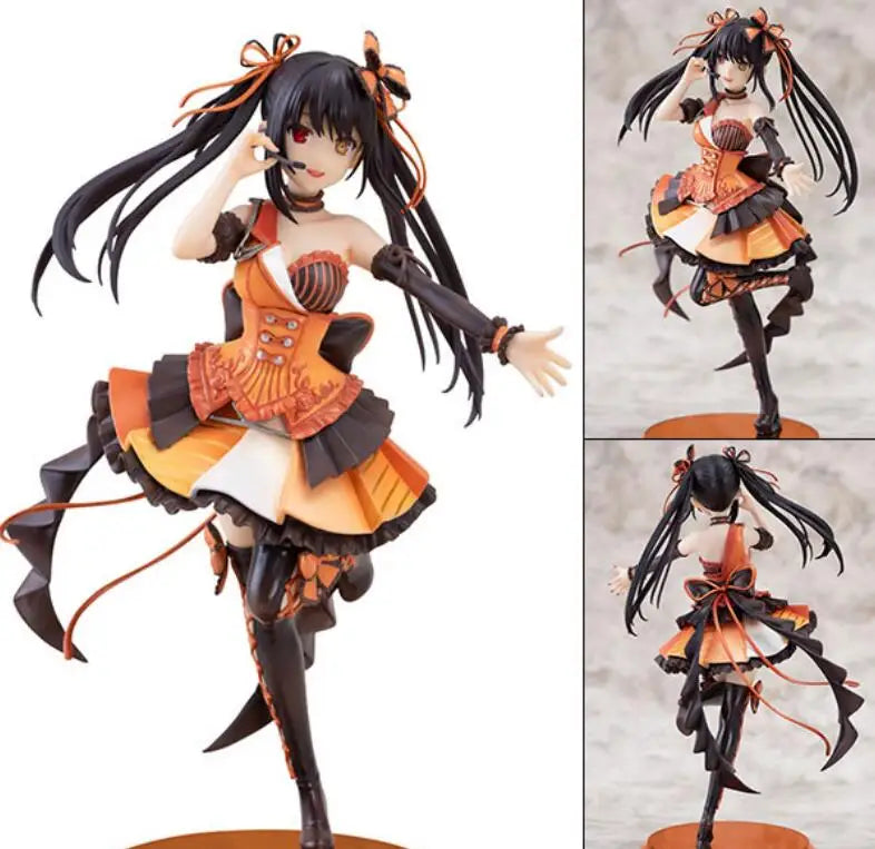 Japanese Date A Live Anime Peripheral Zafkiel Idol 1/7 Pvc Model Figure Statue Room Decoration Desktop Ornaments Holiday Gifts