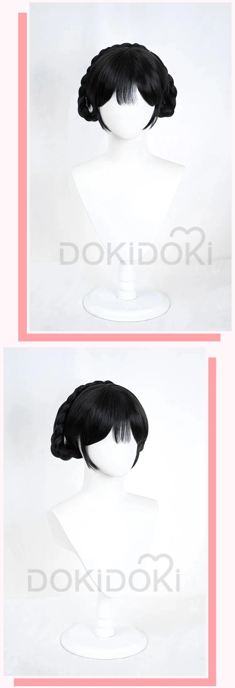 IN STOCK Wednesdayy Agnes Enidd Morticiaa Wig Anime DokiDoki Women Halloween Cosplay Long Hair High Heat Resistant Free Wig Cap