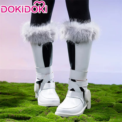 IN STOCK Mejiro McQueen Toukai Teiou Daiwa Scarlet Oguri Cap Gold Ship Cosplay Shoes DokiDoki Women Long Boots Cosplay Shoes