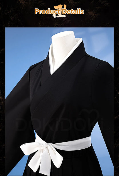 IN STOCK Kuchikii Rukiaa Cosplay Costume Anime【XS-3XL】DokiDoki-R Men Uniform Kuchikii Rukiaa Costume Plus Size