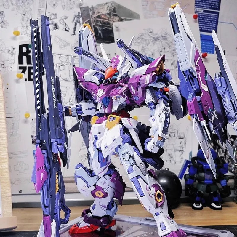 THUNDERBOLT THB-02A Series Alloy Die Casting Frame Action Figure Mecha Warrior Desktop Decor Robot Assembly Model GK Toy Gift