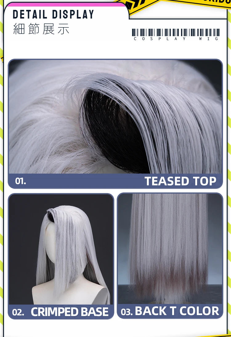 IN STOCK Vaggie Cherry Boom Lillth Morningstar Wig Anime DokiDoki 100cm Long Hair Lillth Cosplay Pre Crimped Wig Free Cap