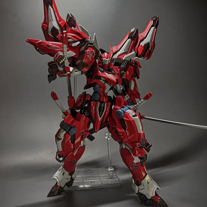 Full Armor Dussack Red Night Dedicated Machine DSK-02 Series Finished Alloy Skeleton ABS Action Figure Assembly Model Boy Gifts