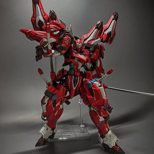 Full Armor Dussack Red Night Dedicated Machine DSK-02 Series Finished Alloy Skeleton ABS Action Figure Assembly Model Boy Gifts