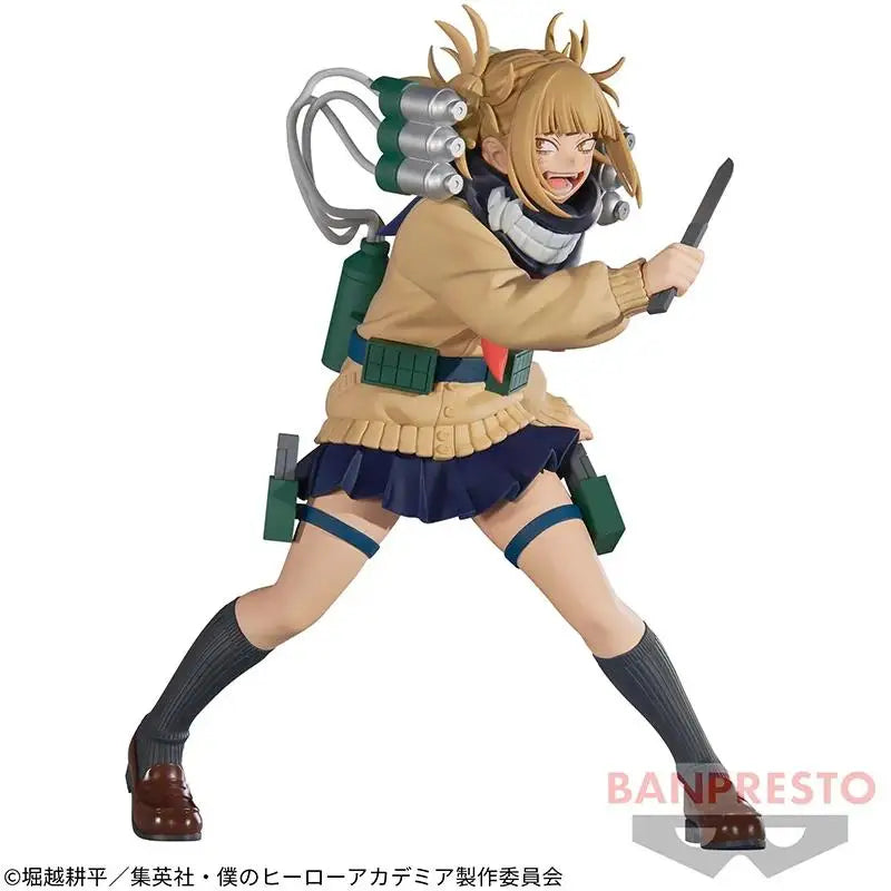 Original BANPRESTO My Hero Academia THE EVIL VILLAINS Shigaraki Tomura Himiko Toga WICE action model figures Ornaments Genuine