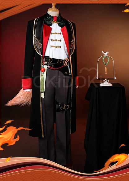 Jiaoqiu Feixiao Cosplay Costume Game Honkai: Star Rail【S-3XL】DokiDoki-R Foxian Ears Plus Size