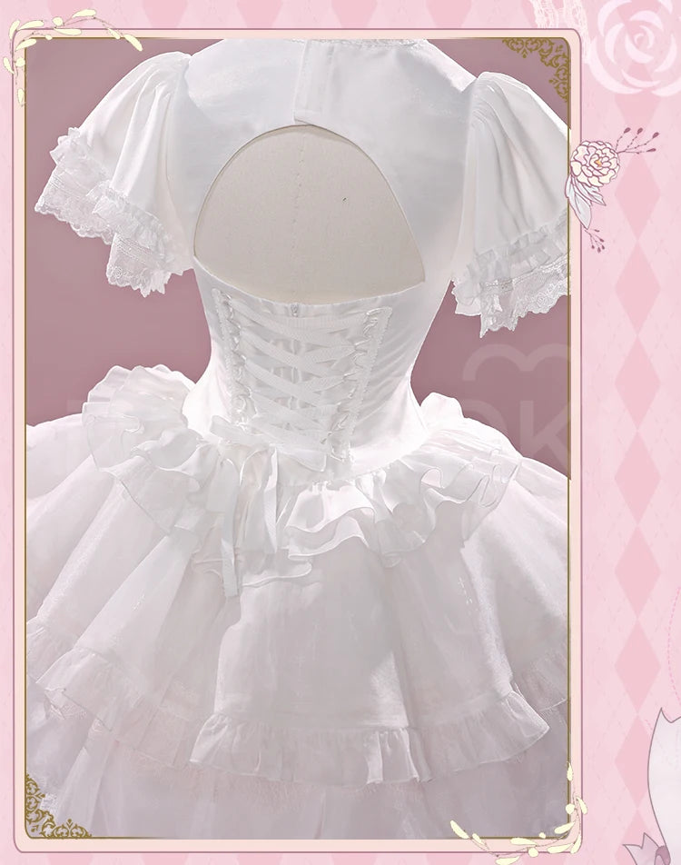 Kanamee Madokaa Homuraa Akemii Cosplay Anime DokiDoki-R Women Gothic Dress Ultimate Madokaa Halloween